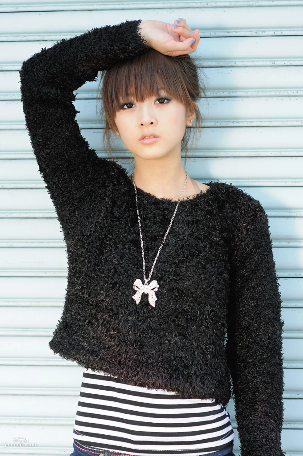 Taiwan Internet Celebrity Guozi MM, Children's Traffic Museum Street Snap Photo Set photo 10