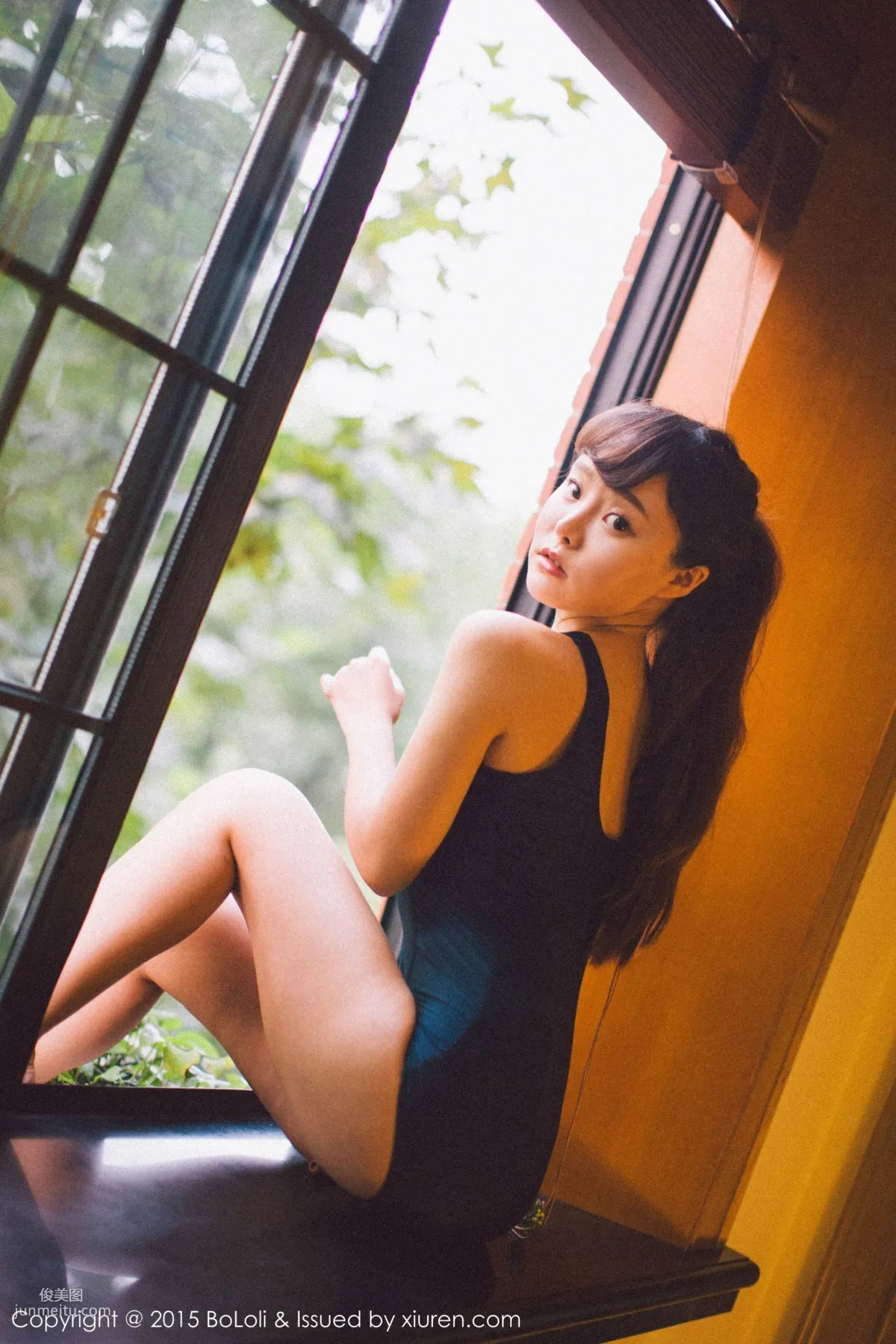 Liu Youqi Sevenbaby, Kimono Theme Sequel + School Swimsuit [Boluoshe] Vol.068 Photo Set photo 52