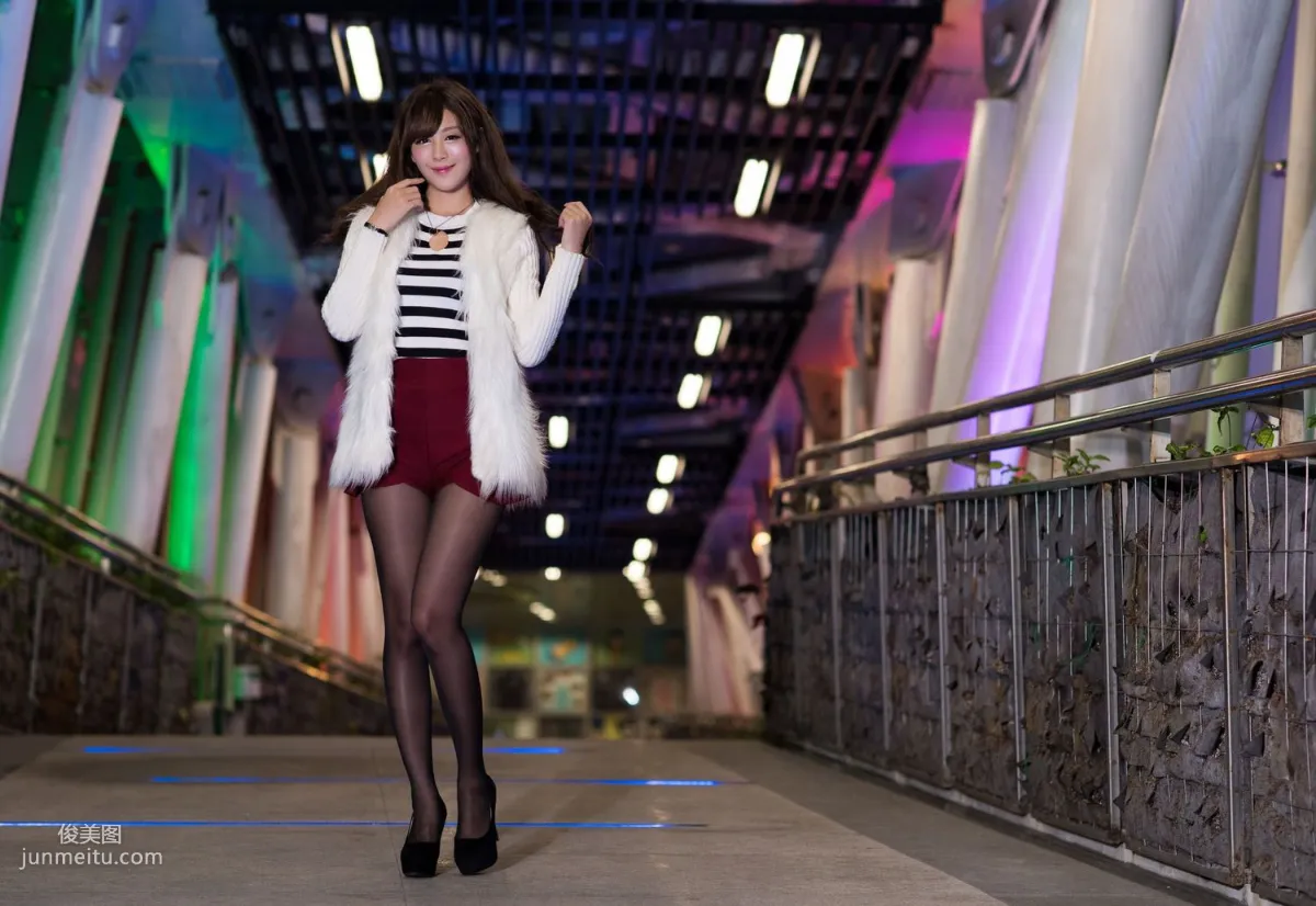 Taiwan Beauty Xia Qing MISO, Christmas Outdoor Shoot Photo Set photo 6