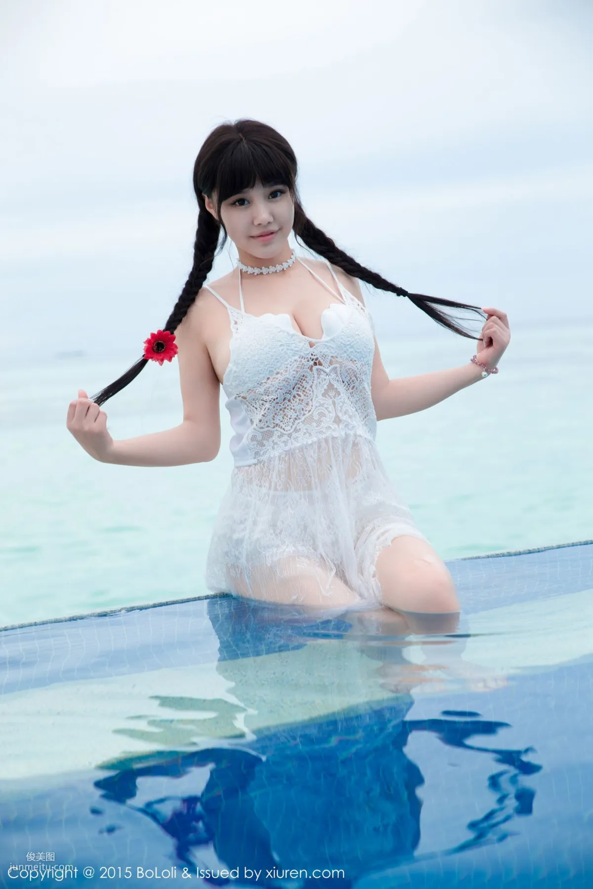 Barbie Keer, Maldives Travel Shoot, Beach and Sand Chapter [Boluoshe] Vol.057 Photo Set photo 2