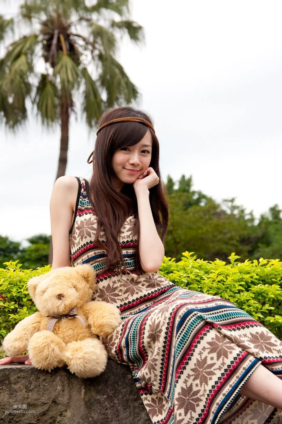 Taiwan Pure Beauty Mika Water Museum Street Snap Photo Set photo 31