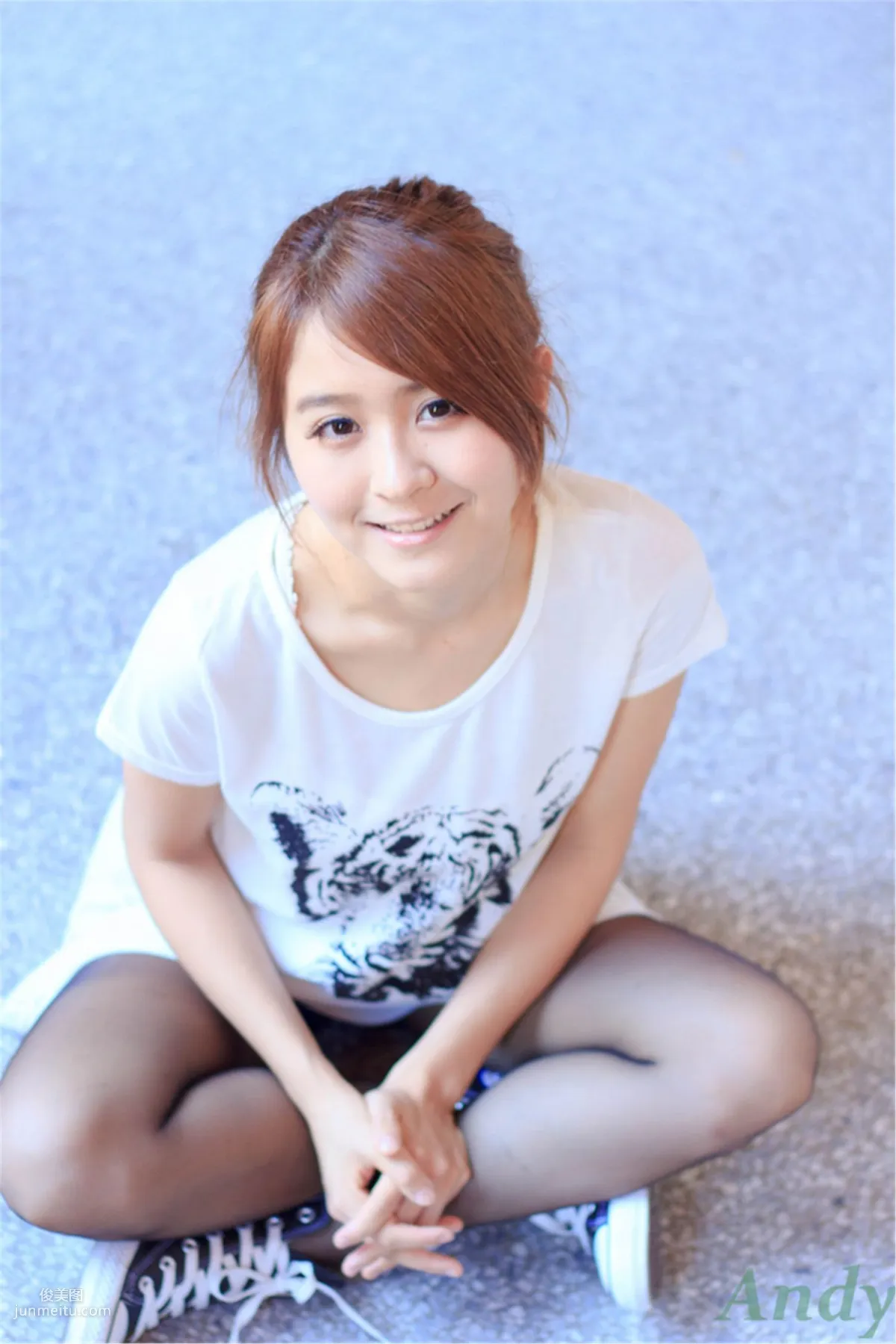 台灣美女模特圈圈/郭燕陵《校園時光》寫真集 11