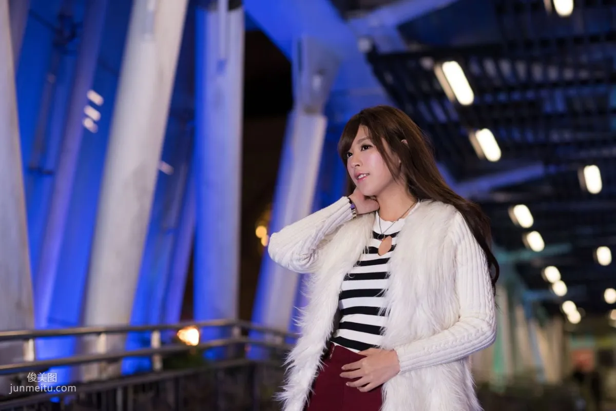 Taiwan Beauty Xia Qing MISO, Christmas Outdoor Shoot Photo Set photo 18