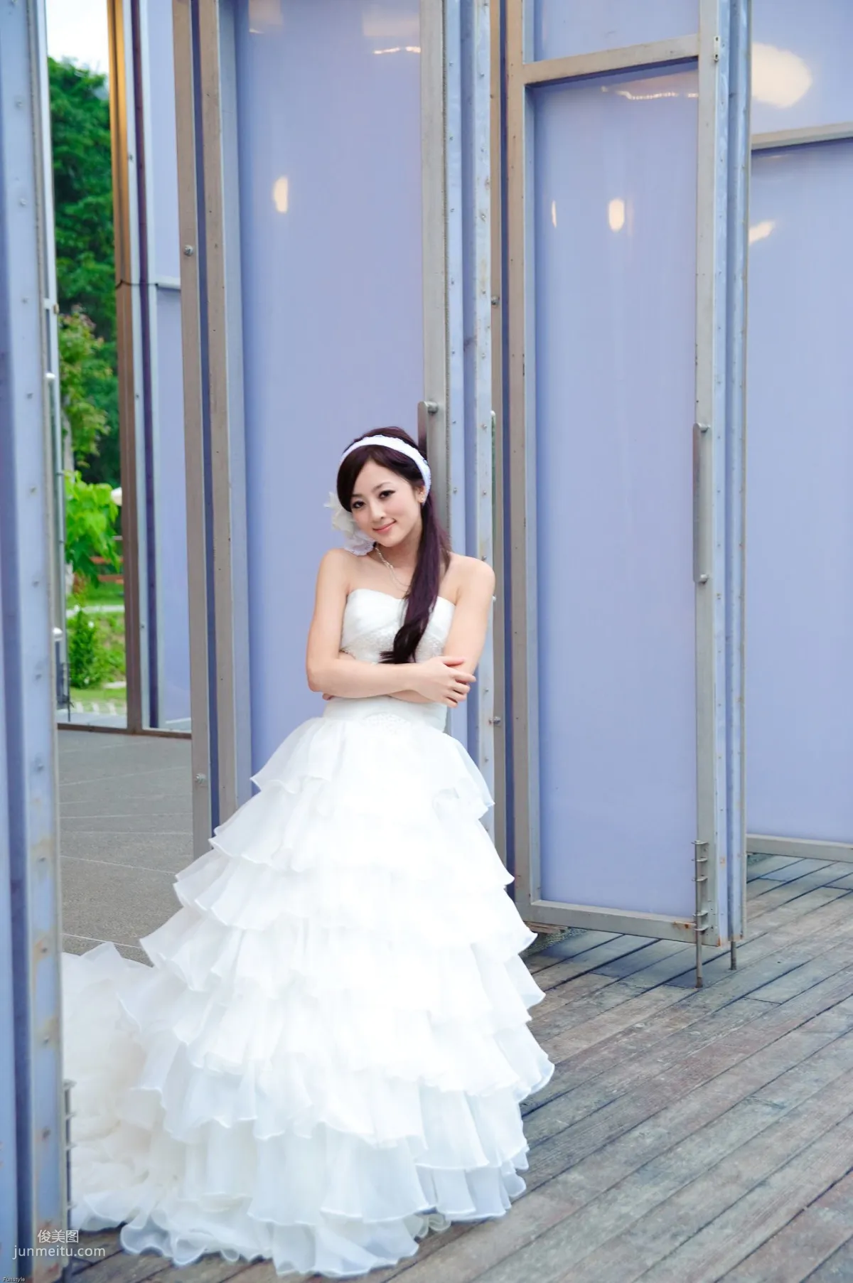 Zhang Kaijie / Zhang Yunfei "Sun Moon Lake + Paper Church (Wedding Dress)" Photo Set photo 45