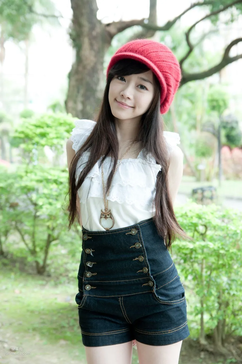 Taiwan Pure Beauty Mika Water Museum Street Snap Photo Set photo 66