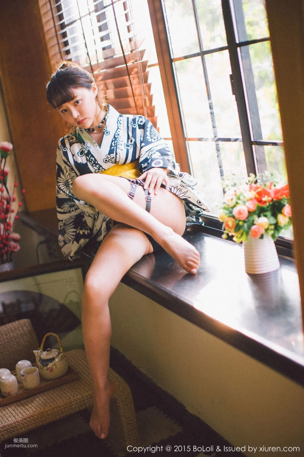 Liu Youqi Sevenbaby, Kimono Theme [Boluoshe] Vol.056 Photo Set photo 19