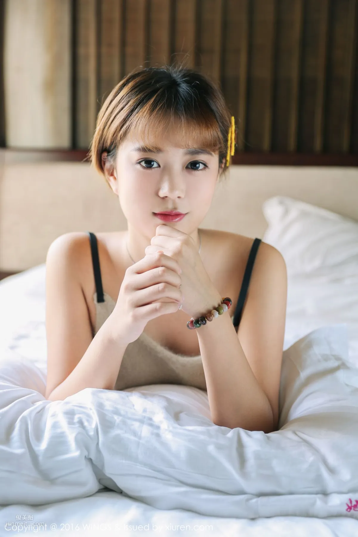 Ningmeng vivi - Top-Notch Short-Haired Handsome Model [WingS] Vol.019 Photo Set photo 41