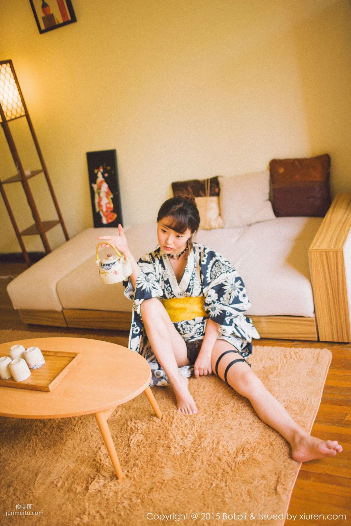 Liu Youqi Sevenbaby, Kimono Theme [Boluoshe] Vol.056 Photo Set photo 31