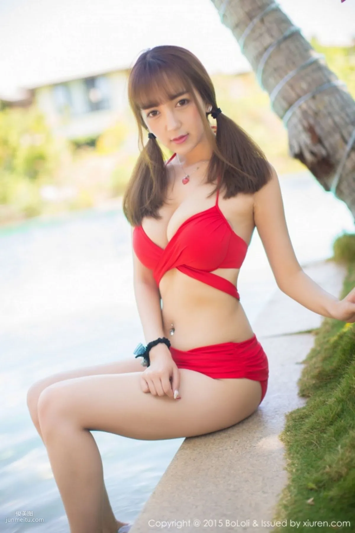 Monkey Xiao Panshu, Fresh and Sweet Bikini Sanya Travel Shoot [Boluoshe] Vol.027 Photo Set photo 25