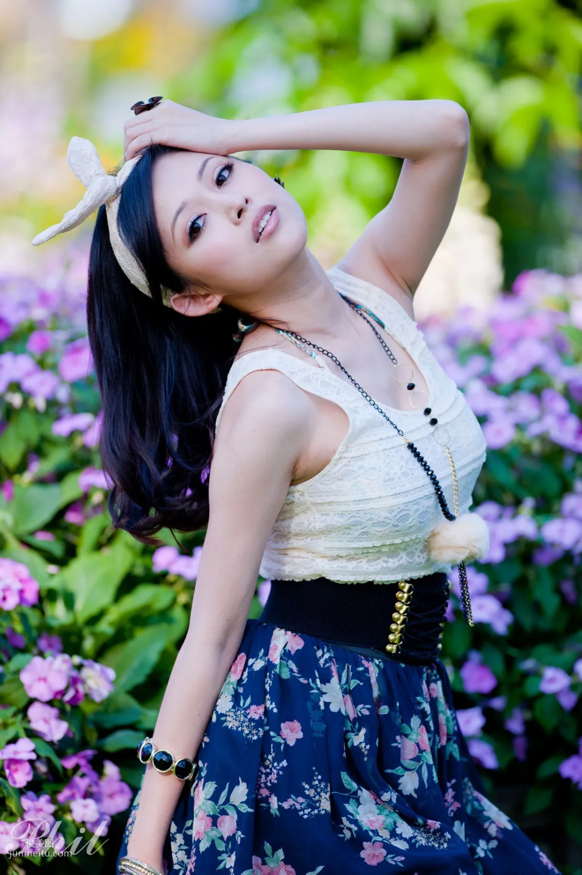 Beautyleg Leg Model Avy Dress Park Outdoor Shoot Photo Set photo 58