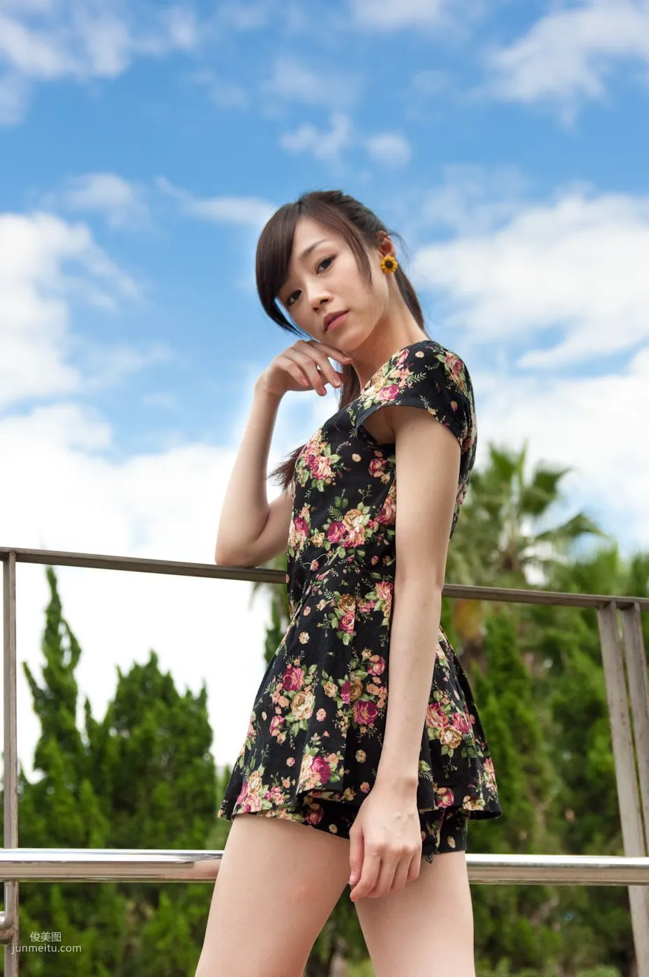 Taiwan Pure Beauty Mika Water Museum Street Snap Photo Set photo 79