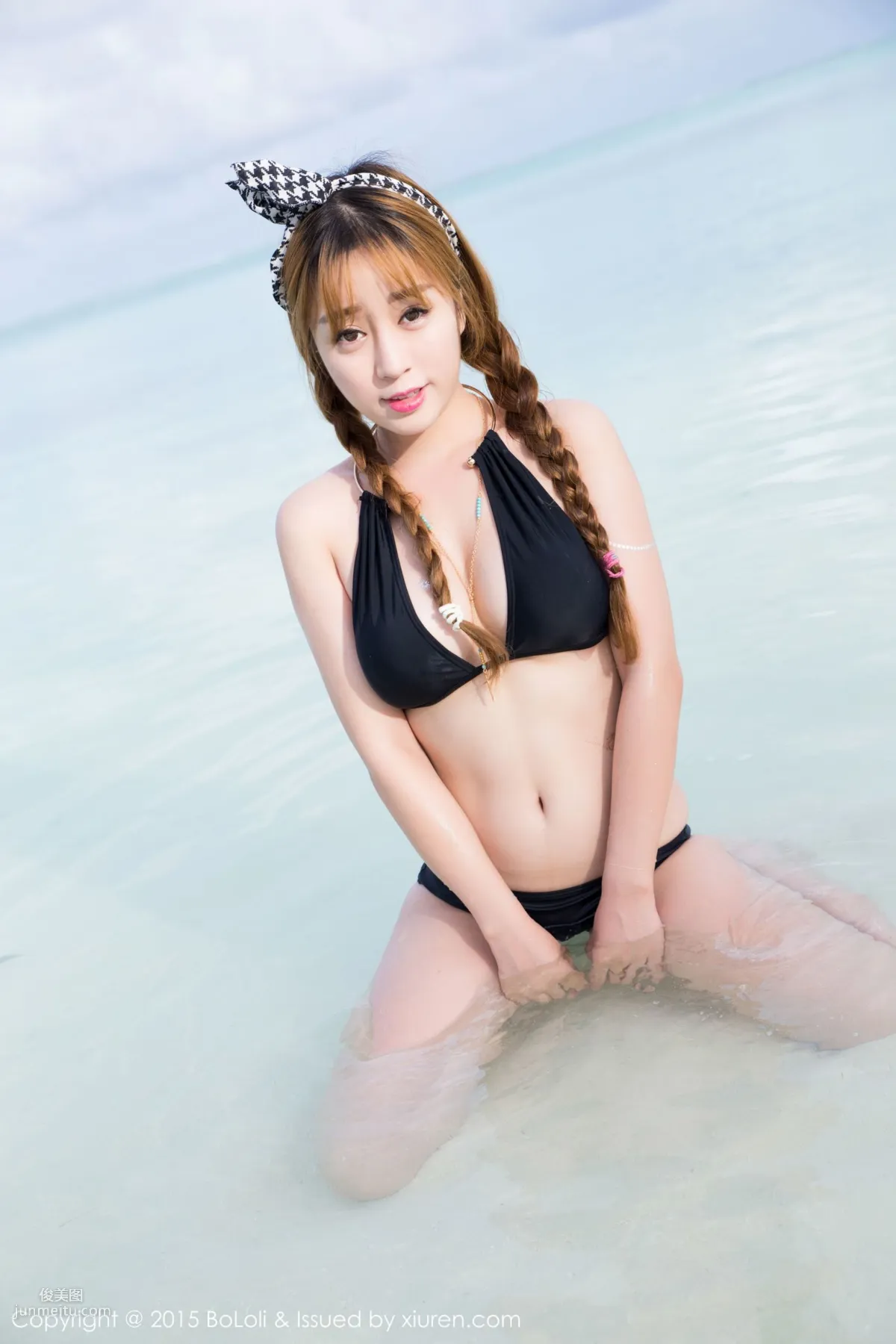 Wang Yuchun 'Maldives Travel Shoot' Beautiful Swimwear [Boluoshe] Vol.072 Photo Set photo 39
