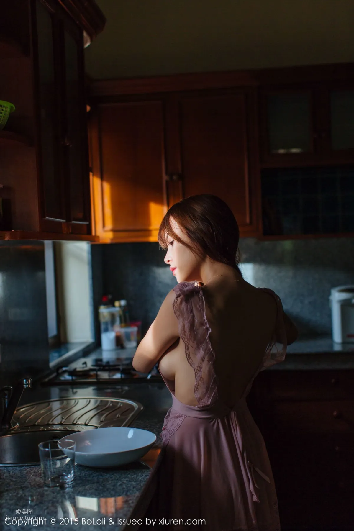 Xia Meijiang, Phuket Travel Shoot, Sexy Chef Plus Seaside Sailor Outfit [Boluoshe] Vol.077 Photo Set photo 20