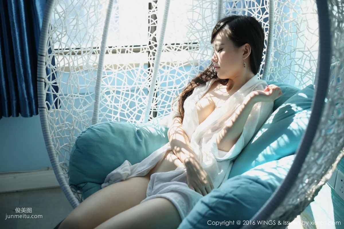 Miaomiao cyann, Private Girl Bathed in Sunlight [WingS] Vol.022 Photo Set photo 28