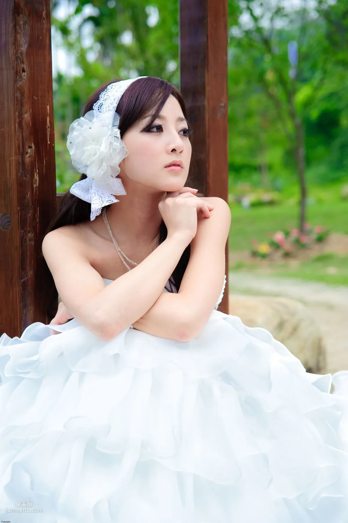 Zhang Kaijie / Zhang Yunfei "Sun Moon Lake + Paper Church (Wedding Dress)" Photo Set photo 44
