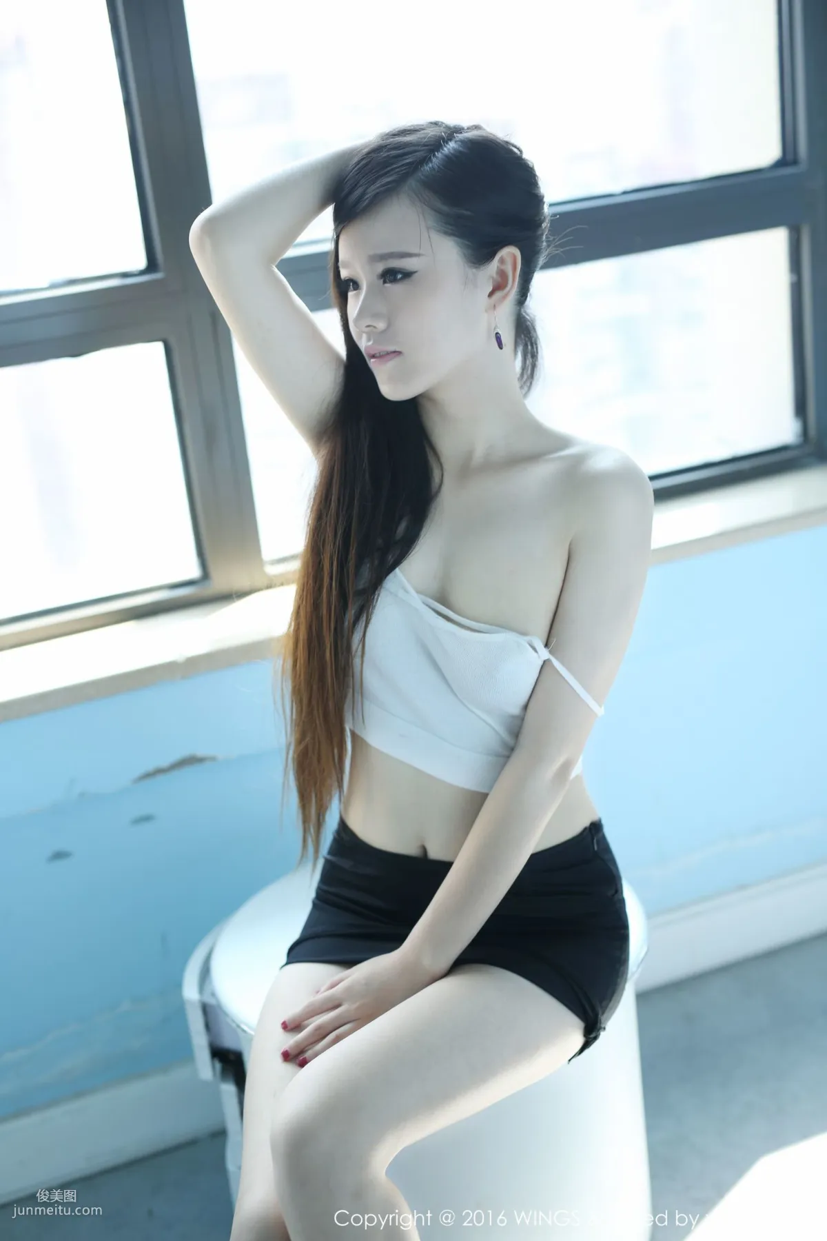 Miaomiao cyann, Private Girl Bathed in Sunlight [WingS] Vol.022 Photo Set photo 1