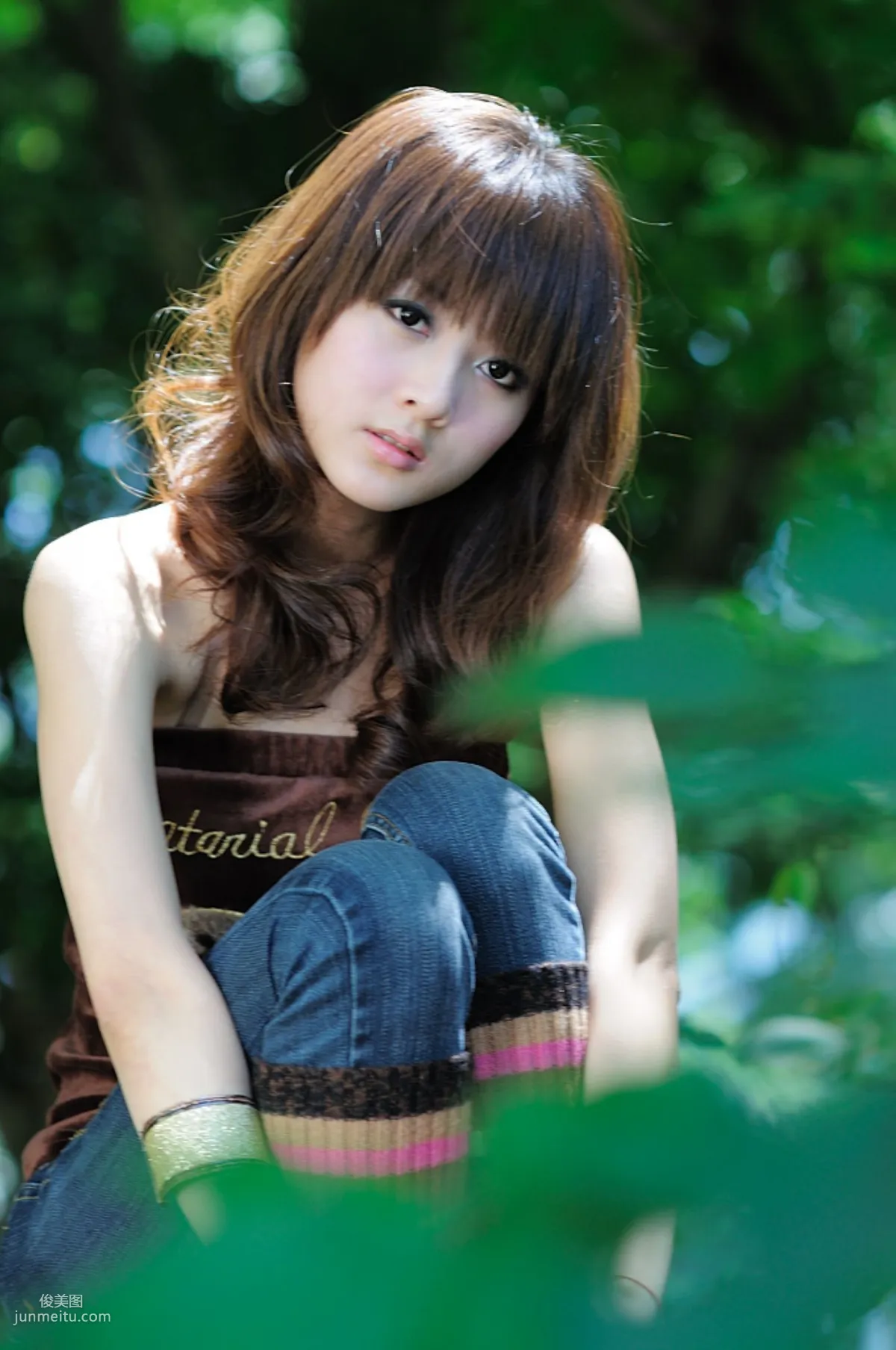 Taiwan Internet Celebrity Guozi MM, Children's Traffic Museum Street Snap Photo Set photo 52