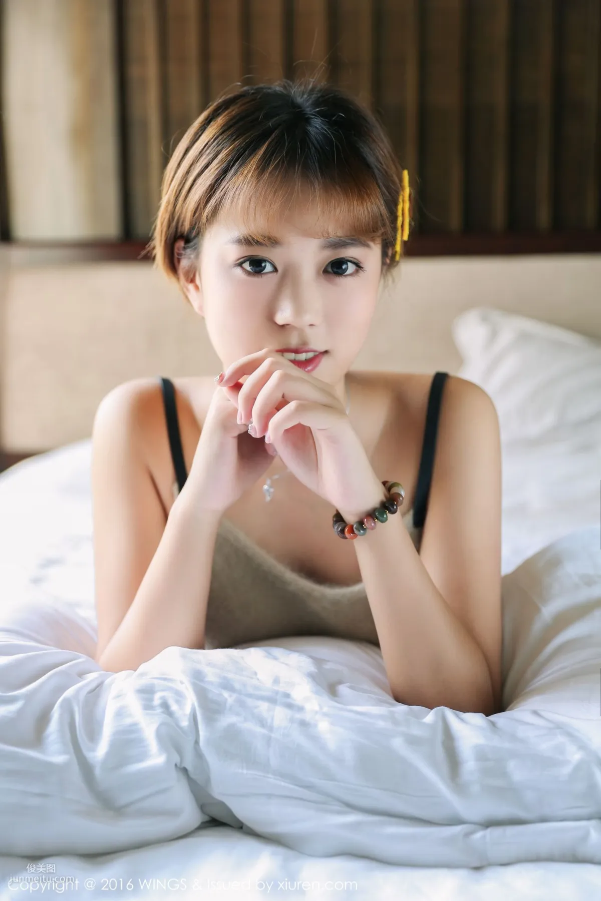 Ningmeng vivi - Top-Notch Short-Haired Handsome Model [WingS] Vol.019 Photo Set photo 40