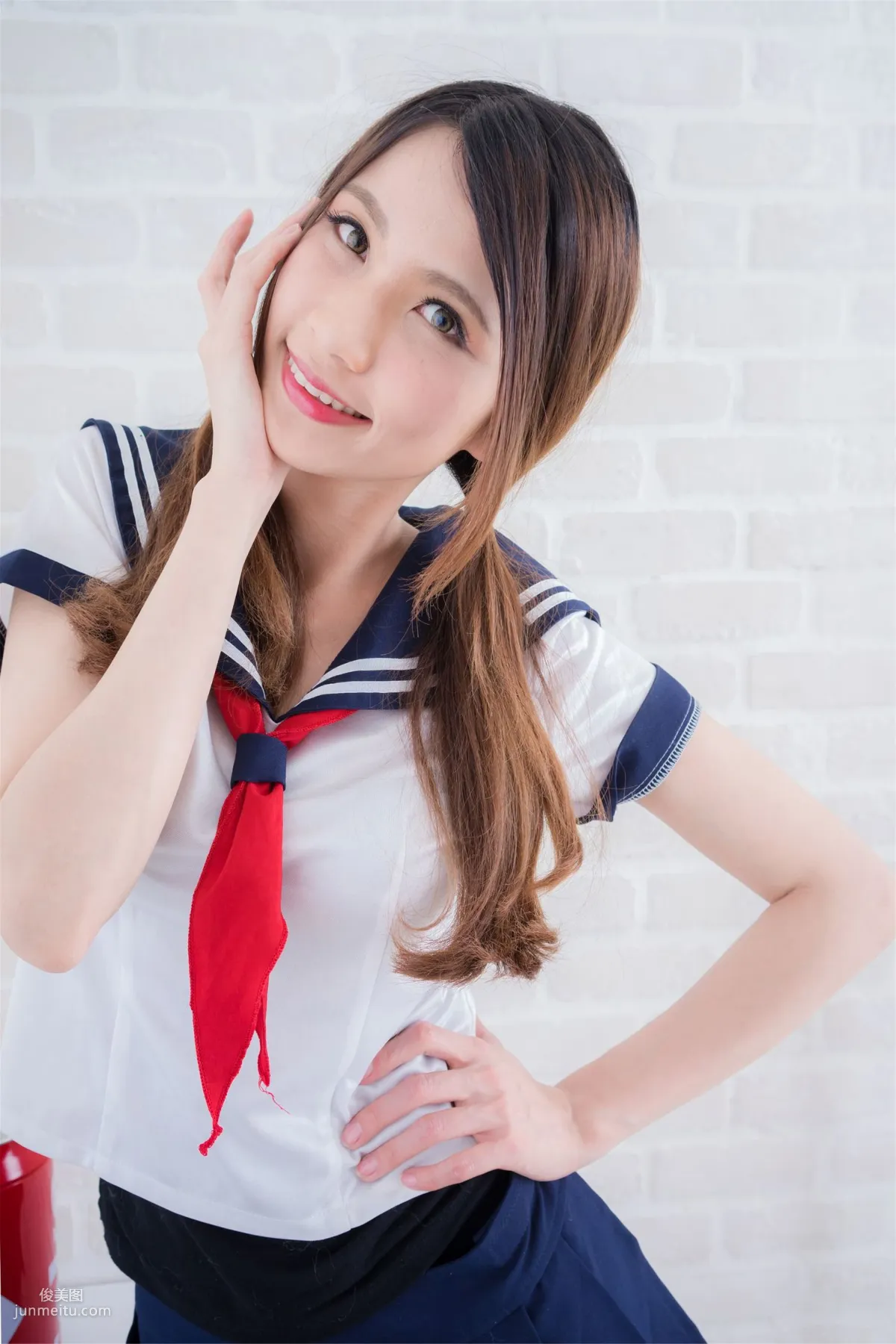 台灣正妹Candice蔡譯心《清新水手服學妹》寫真集 10