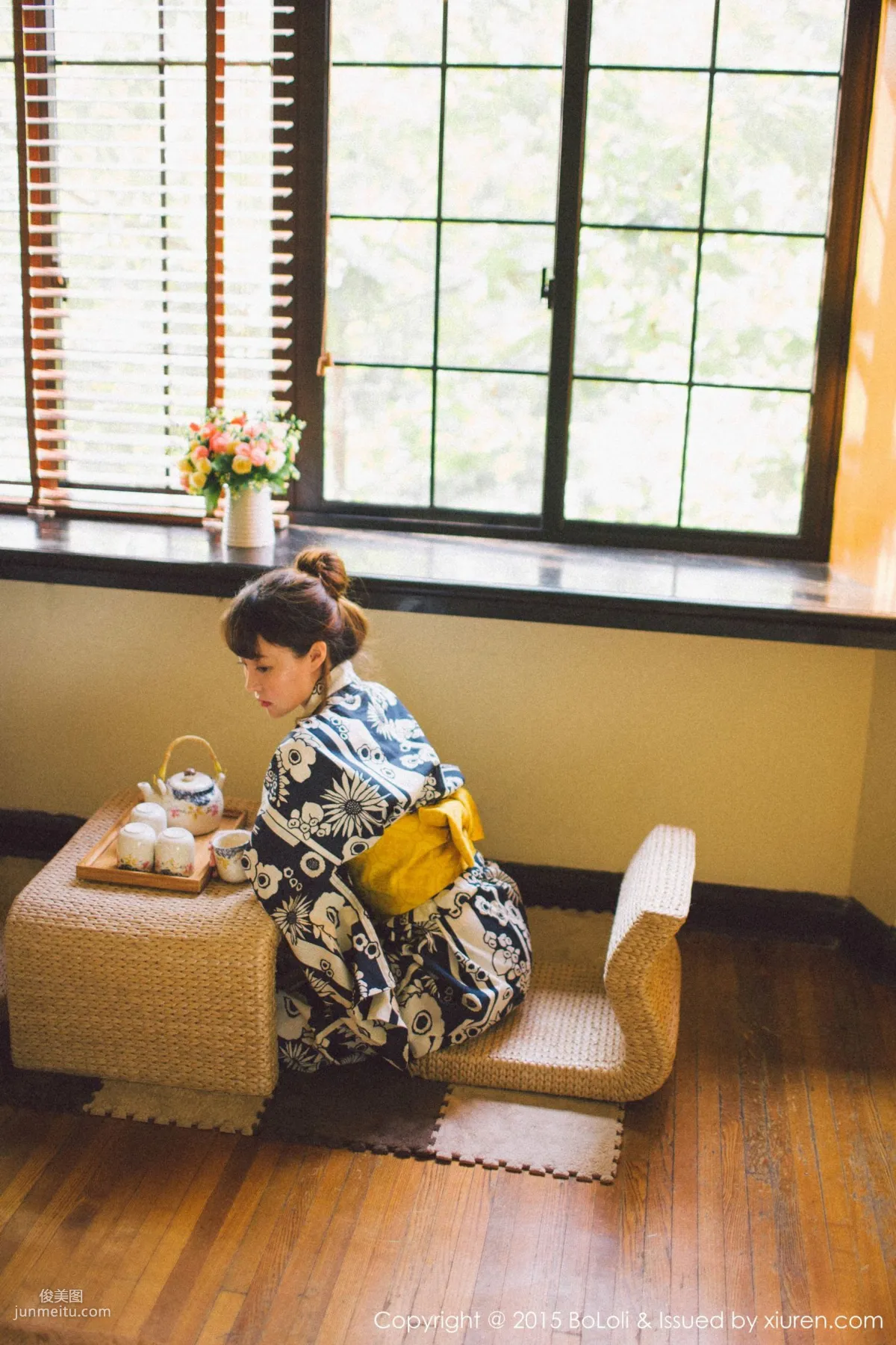 Liu Youqi Sevenbaby, Kimono Theme [Boluoshe] Vol.056 Photo Set photo 3