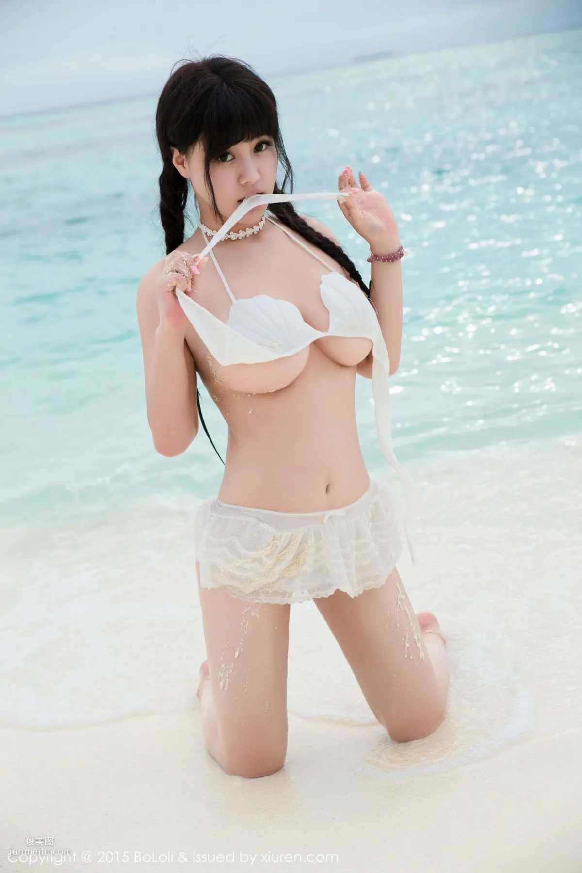 Barbie Keer, Maldives Travel Shoot, Beach and Sand Chapter [Boluoshe] Vol.057 Photo Set photo 28