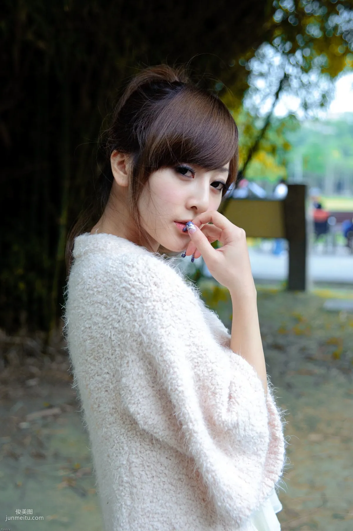 Guo Zi MM/Zhang Kaijie, Sisi South Village + Daan Forest Park Outdoor Shoot Photo Set photo 35