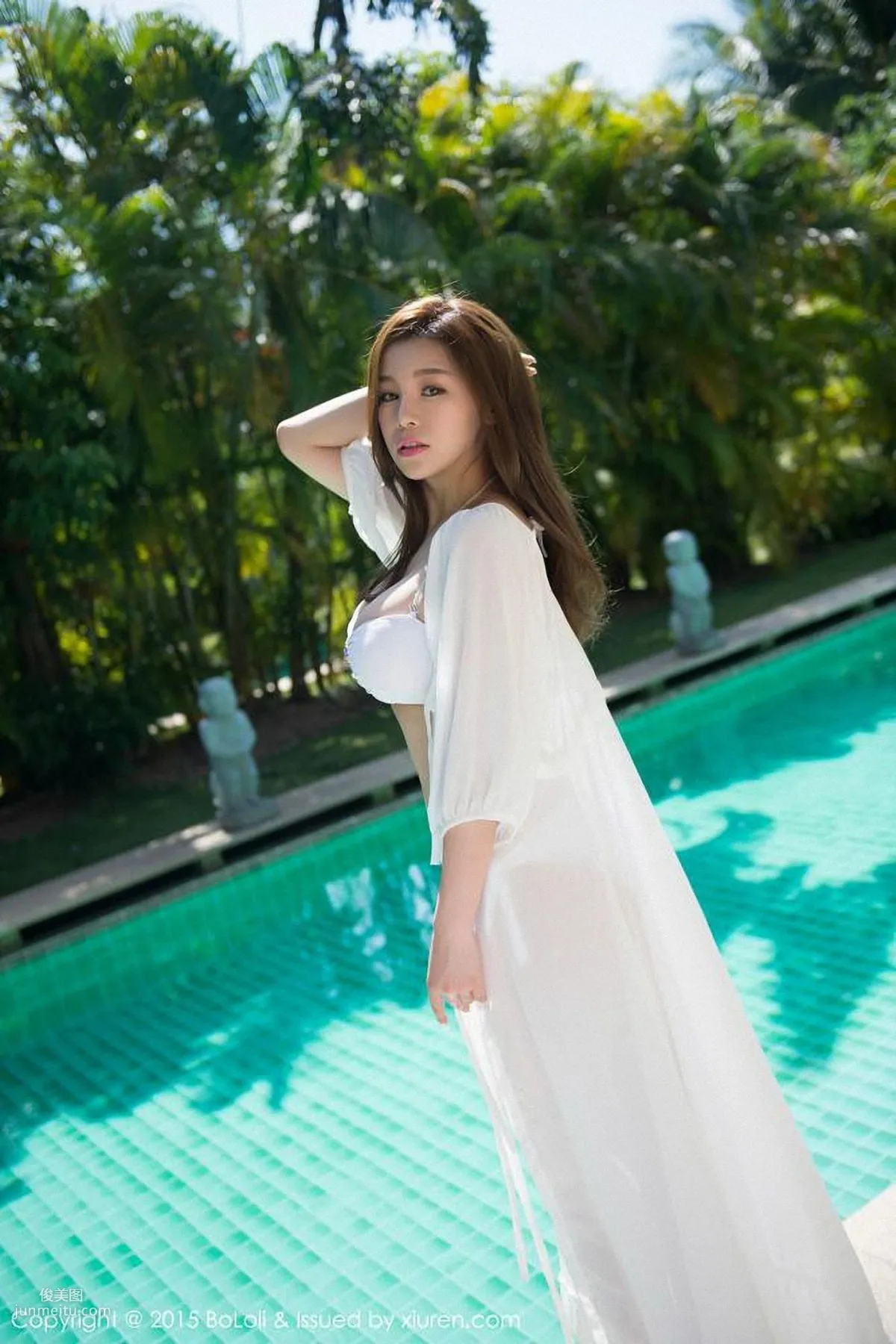 Liu Yaxi, Sanya Travel Shoot, Lace and Bikini Series [Boluoshe] Vol.026 Photo Set photo 48