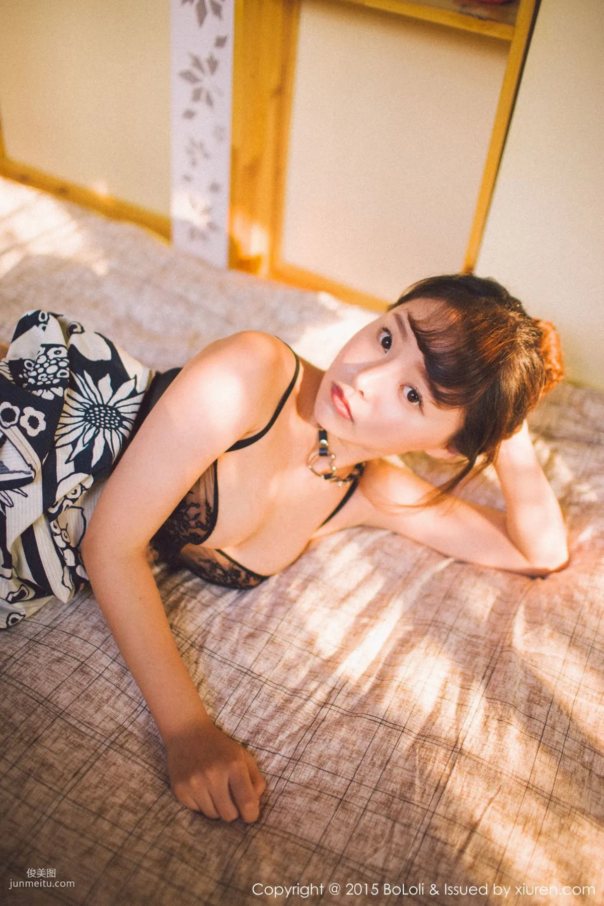 Liu Youqi Sevenbaby, Kimono Theme [Boluoshe] Vol.056 Photo Set photo 46