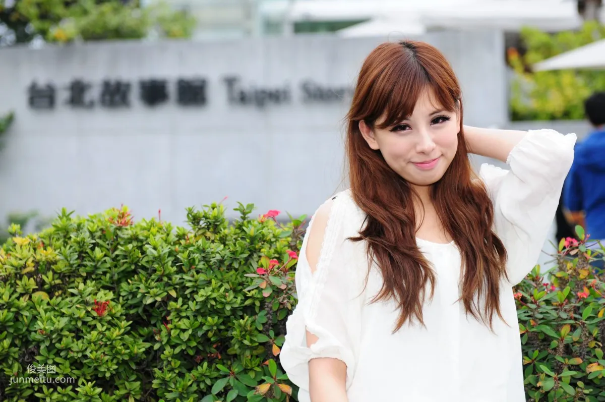 Taiwan Beauty Xiao Mi Kate su, Fresh Outdoor Shoot Photo Collection photo 69