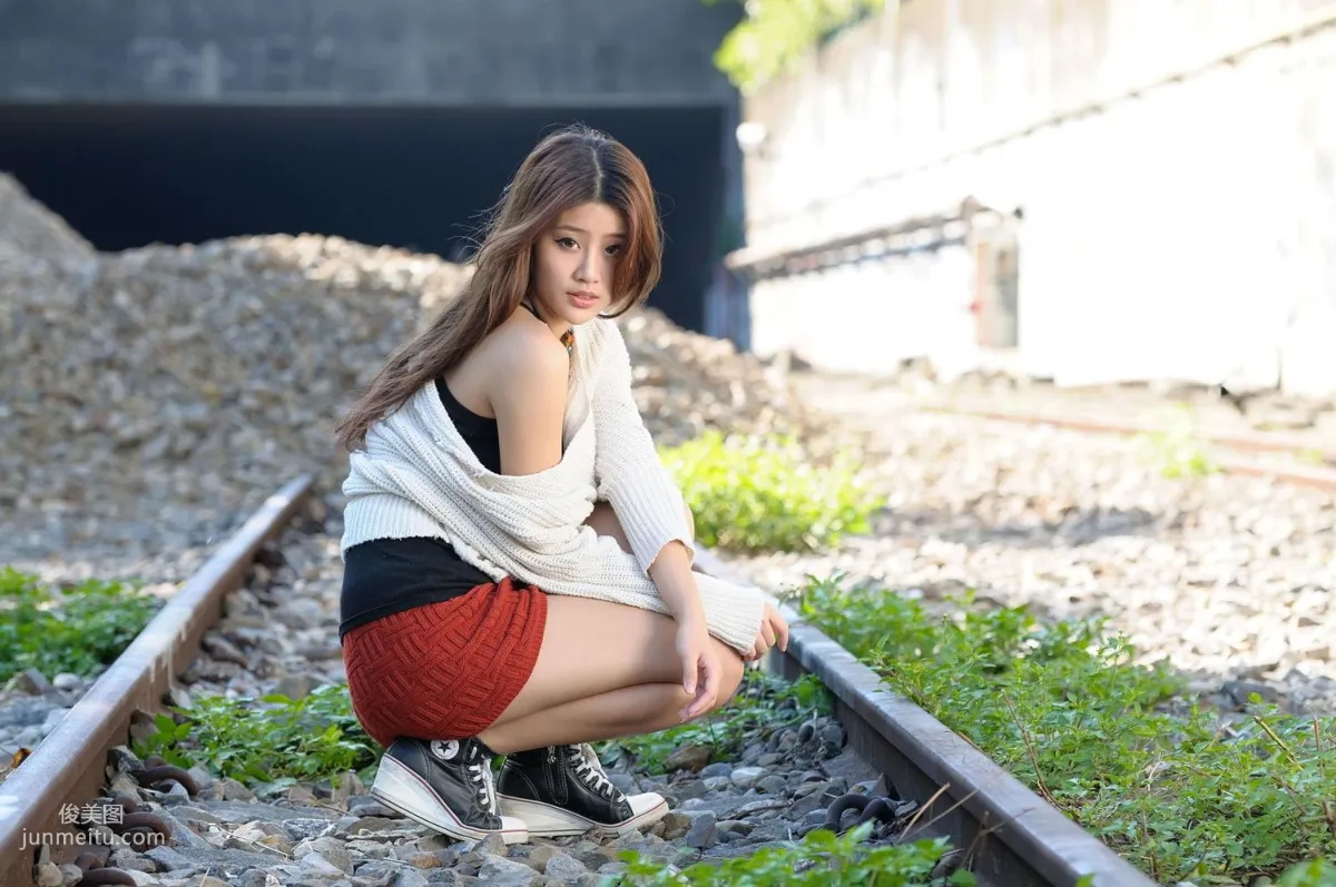 Lin Zhenyi Yuna Fresh and Sweet Outdoor Photos Photo Collection photo 11