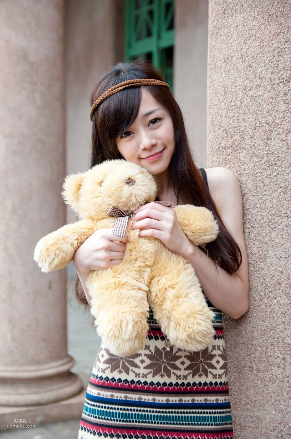 Taiwan Pure Beauty Mika Water Museum Street Snap Photo Set photo 27