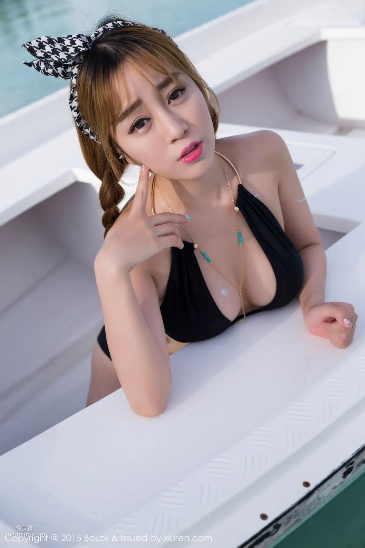 Wang Yuchun 'Maldives Travel Shoot' Beautiful Swimwear [Boluoshe] Vol.072 Photo Set photo 43