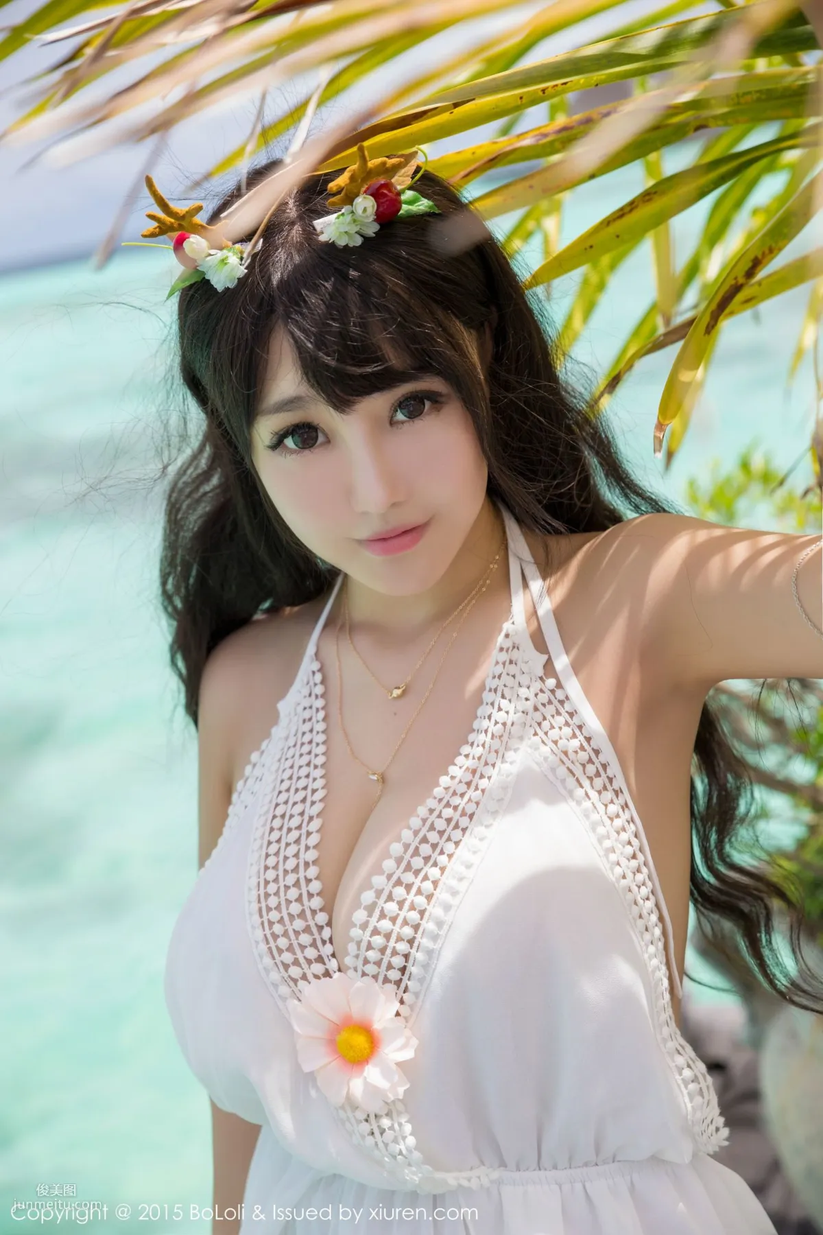 Barbie Ke'er 'Maldives Travel Shoot' Fresh and Sweet Series [Boluoshe] Vol.042 Photo Set photo 43