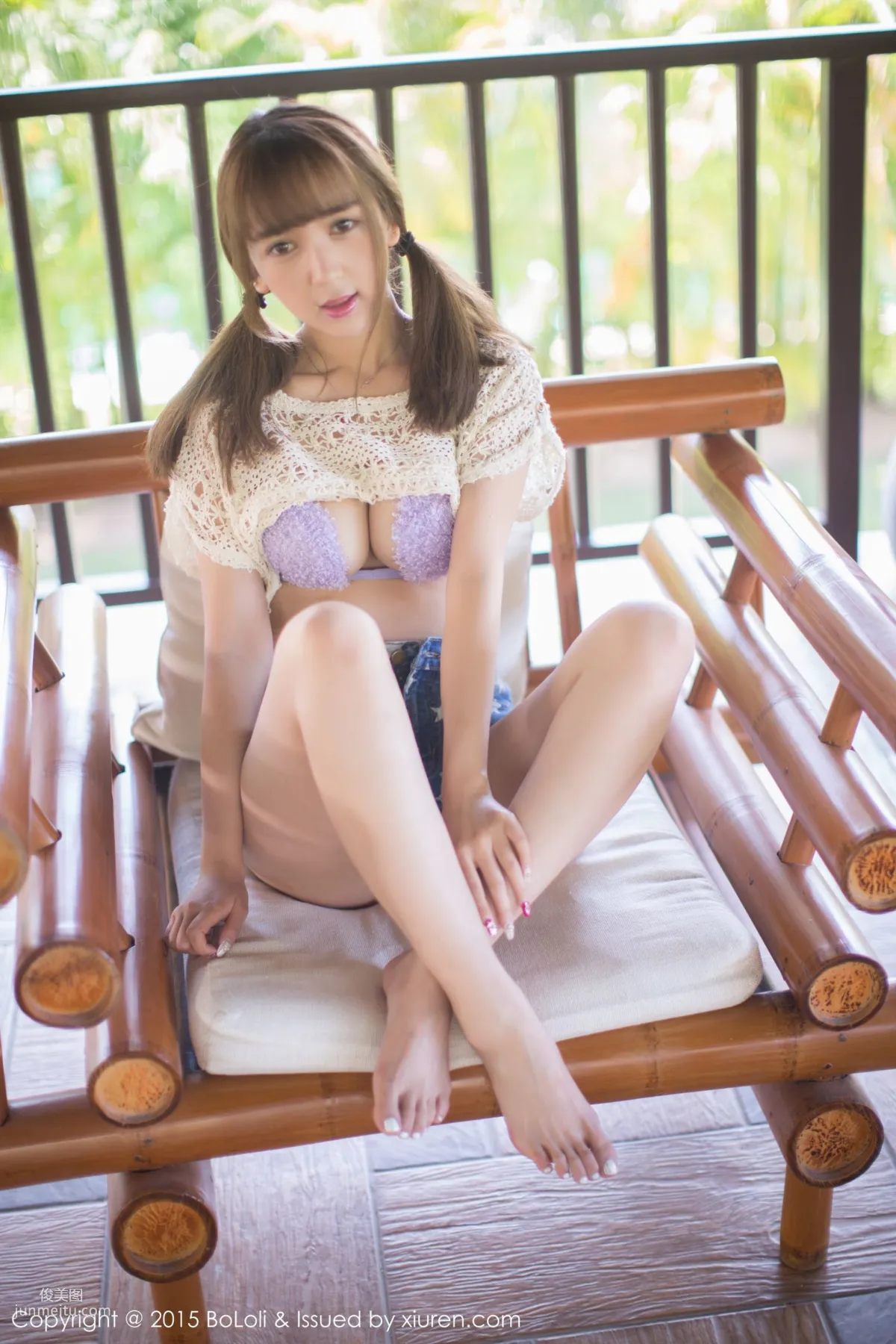 Monkey_Xiao Panshu Sanya Travel Shoot Cute and Beautiful Outdoor Shoot Series [Boluoshe] Vol.015 Photo Set photo 72