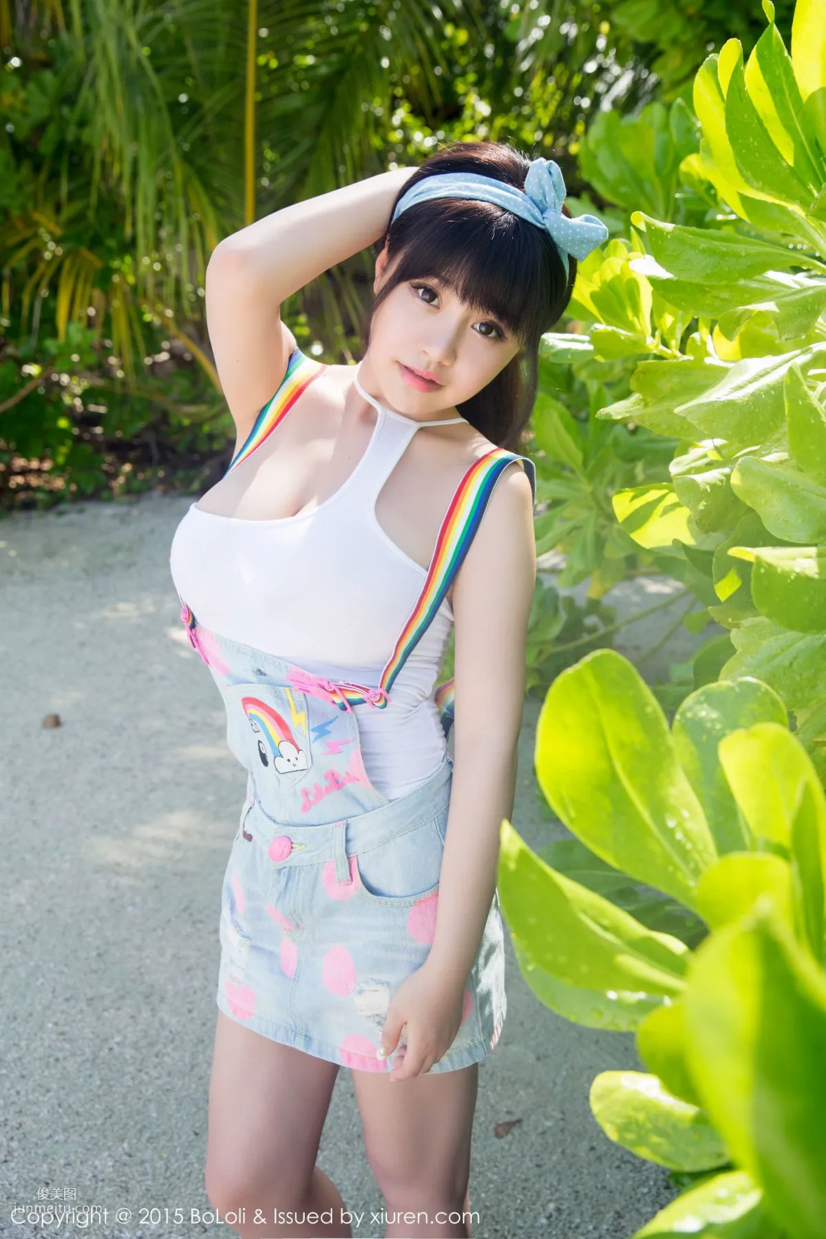 Barbie可儿《马尔代夫旅拍》第二套 [BoLoli波萝社] Vol.050 写真集5