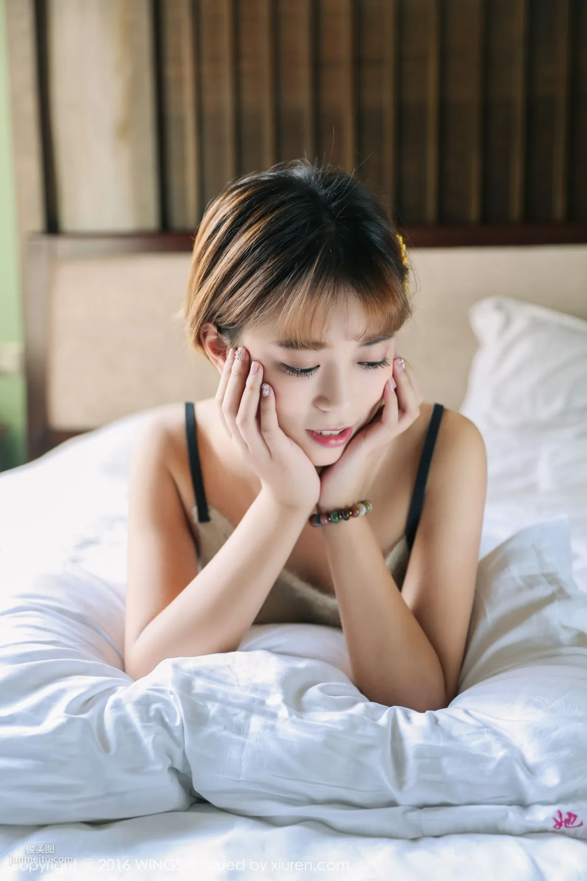 Ningmeng vivi - Top-Notch Short-Haired Handsome Model [WingS] Vol.019 Photo Set photo 42