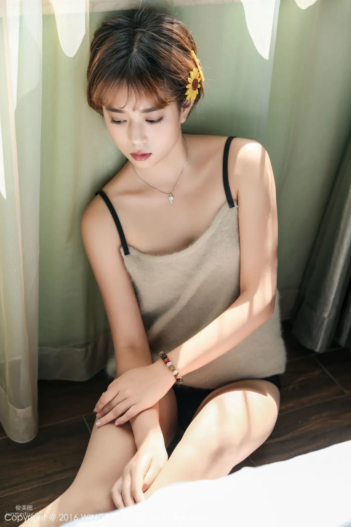 Ningmeng vivi - Top-Notch Short-Haired Handsome Model [WingS] Vol.019 Photo Set photo 62