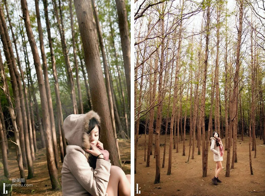 Taiwan Beauty Tuna/Xu Weiyin Little Fresh and Beautiful Outdoor Shoot Photos Collection photo 11