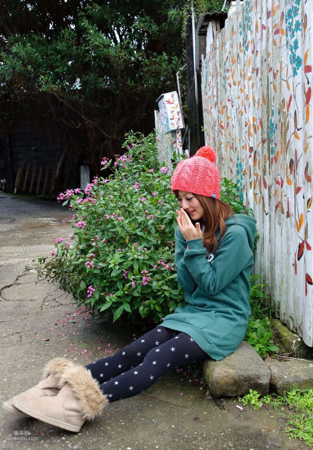 Guozi MM / Zhang Kaijie French Farmhouse Outdoor Shoot Photo Set photo 8