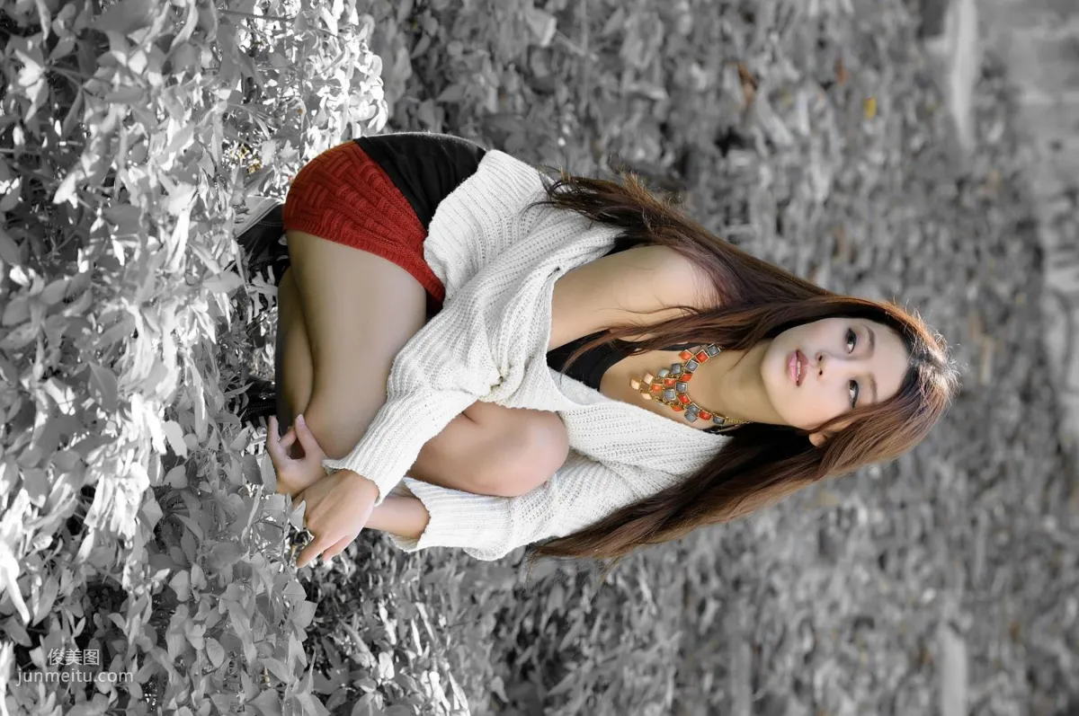 Lin Zhenyi Yuna Fresh and Sweet Outdoor Photos Photo Collection photo 16
