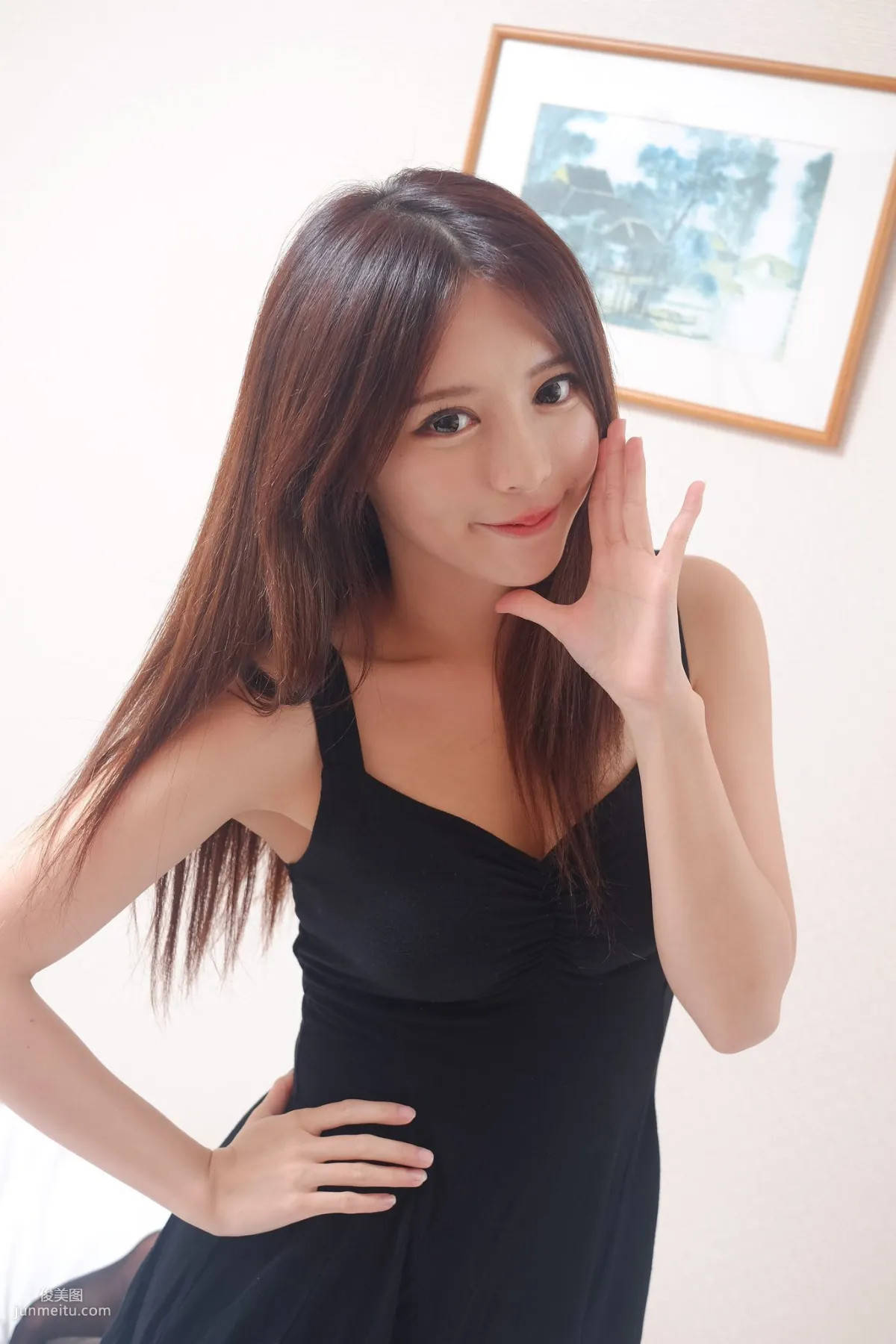 Internet Celebrity and Young Model Zhang Qijun JULIE Sweet Straps Goddess Photo Set photo 7