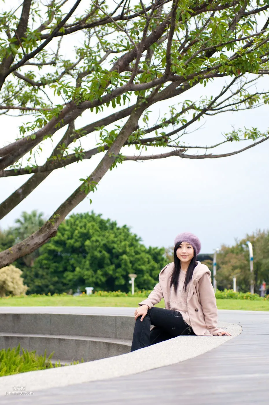 Taiwan Beauty Jiawen Yuanshan Outdoor Shoot Photo Set photo 36