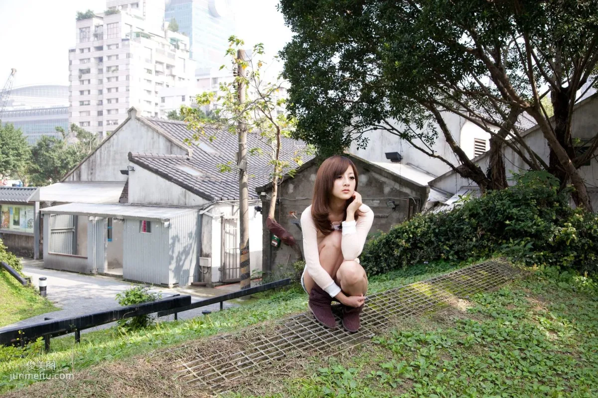 Guo Zi MM/Zhang Kaijie, Sisi South Village + Daan Forest Park Outdoor Shoot Photo Set photo 62