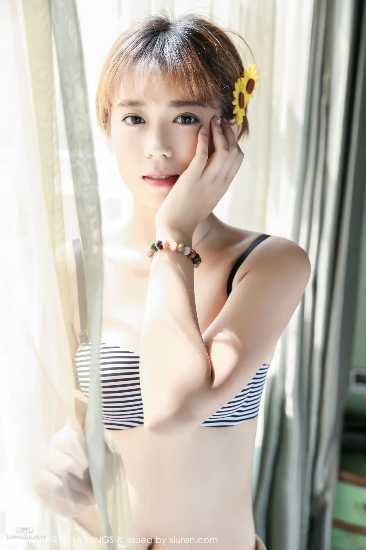 Ningmeng vivi - Top-Notch Short-Haired Handsome Model [WingS] Vol.019 Photo Set photo 13