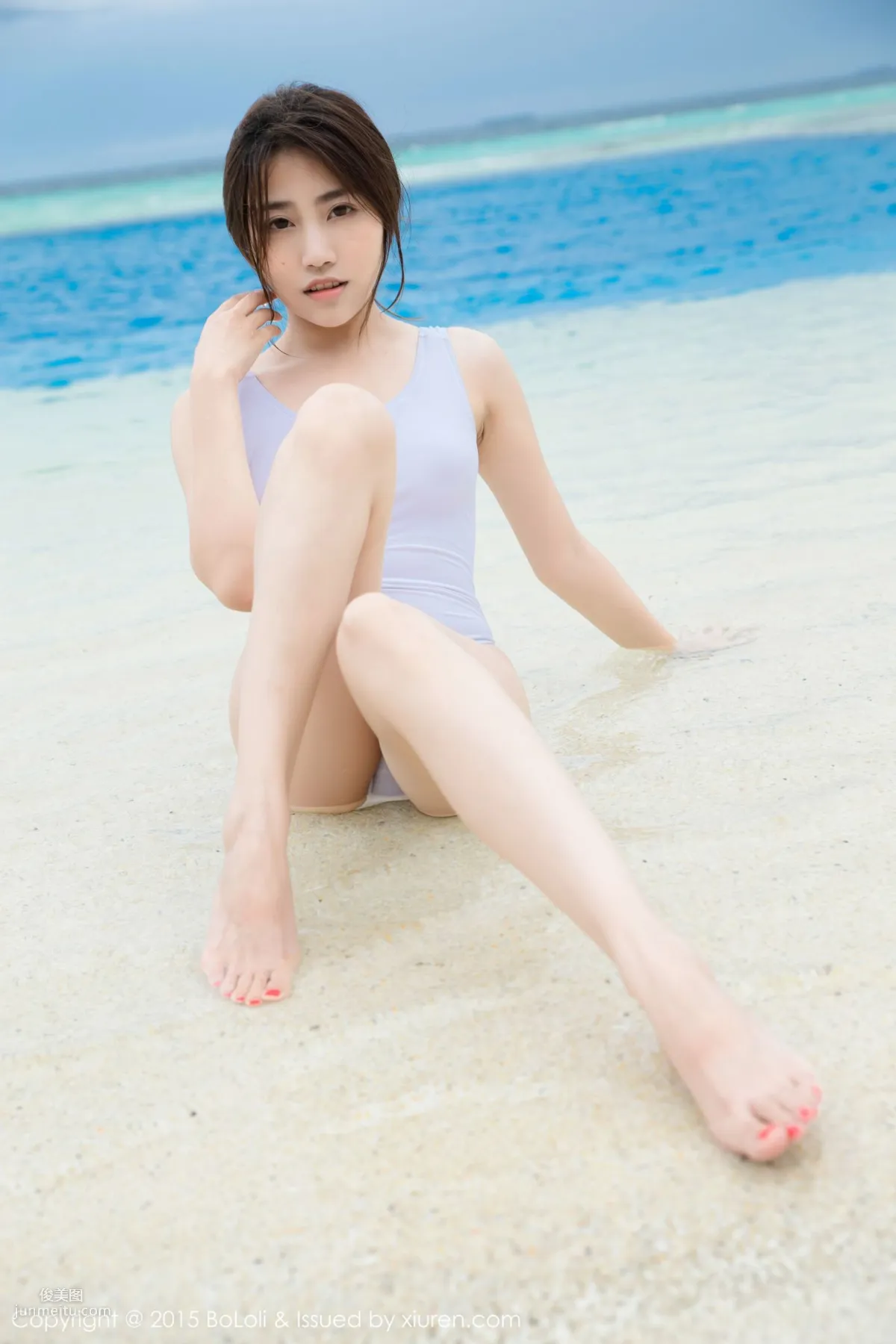 許諾Sabrina《馬爾代夫旅拍》海邊篇 [BoLoli波蘿社] Vol.064 寫真集 10