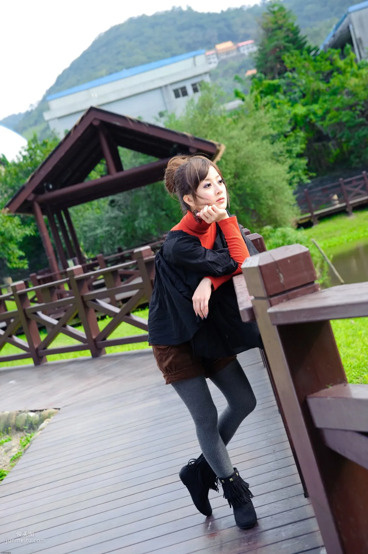 Mikako/Guozi MM《Shuangxi Park + Aboriginal Park Outdoor Shoot》Part II Photo Set photo 47
