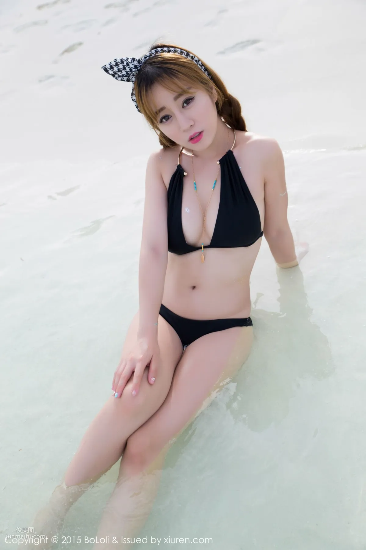Wang Yuchun 'Maldives Travel Shoot' Beautiful Swimwear [Boluoshe] Vol.072 Photo Set photo 28