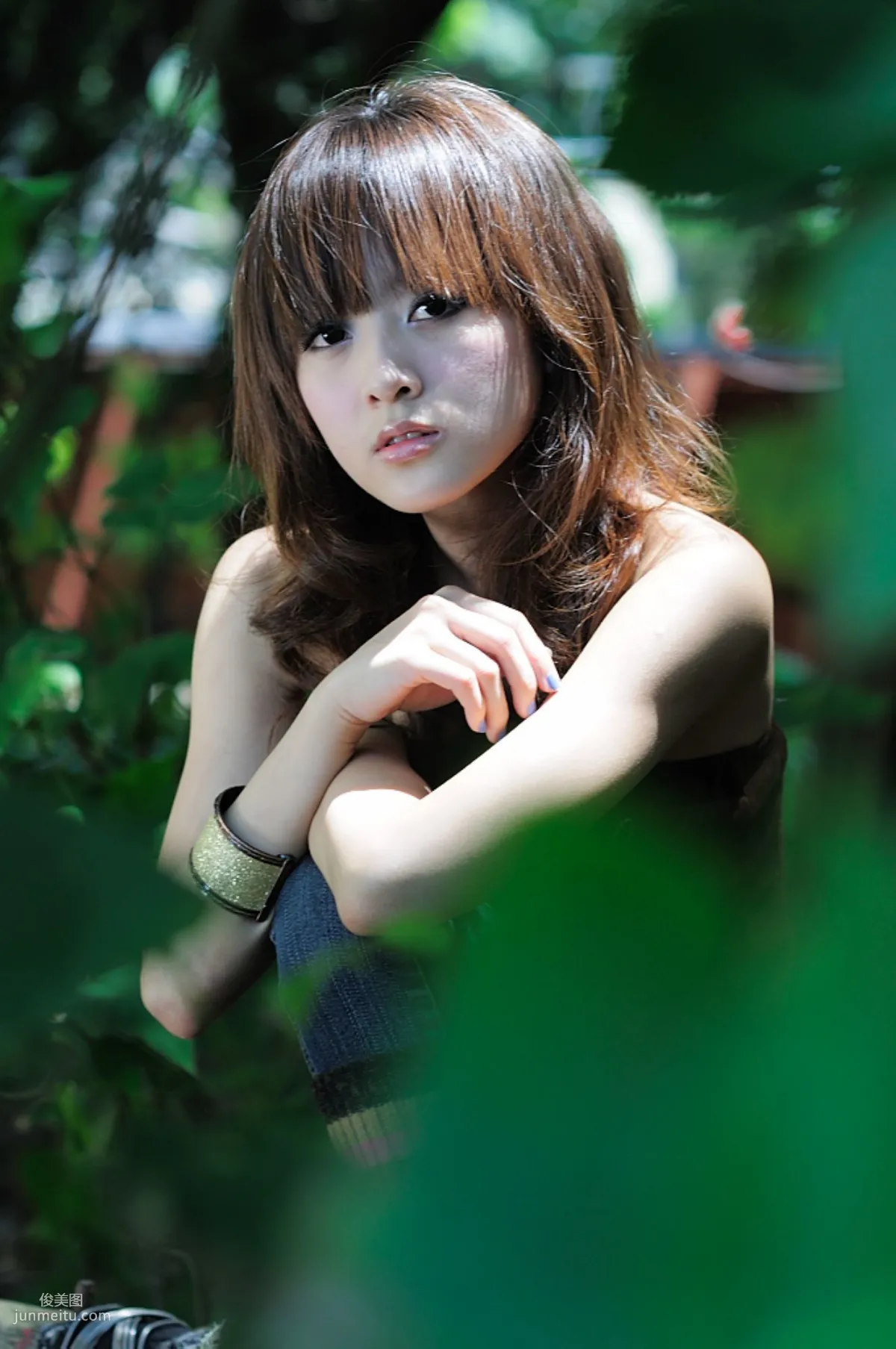 Taiwan Internet Celebrity Guozi MM, Children's Traffic Museum Street Snap Photo Set photo 50