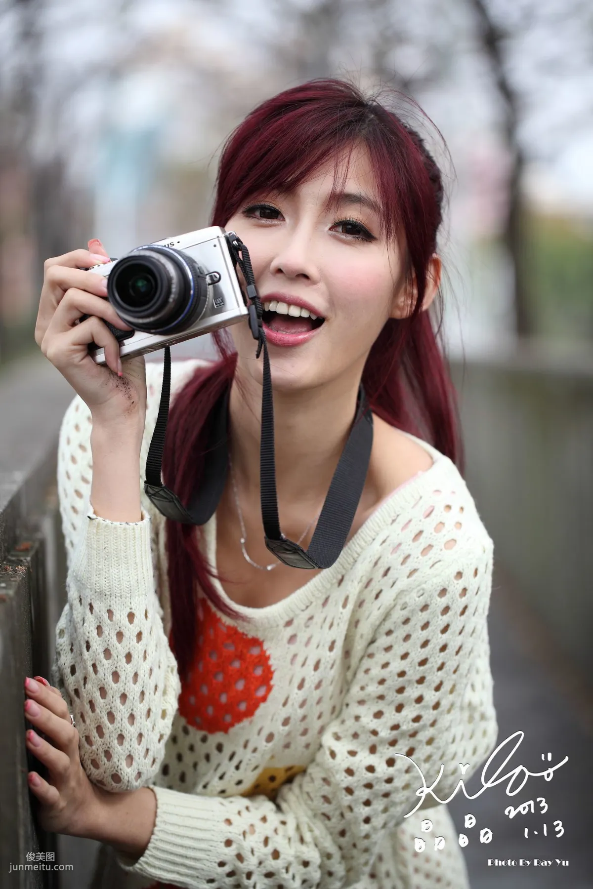 Taiwan Elegant Goddess Kila Jing Jing / Jin Yunqiao, Beautiful Female Photographer Photo Set photo 6