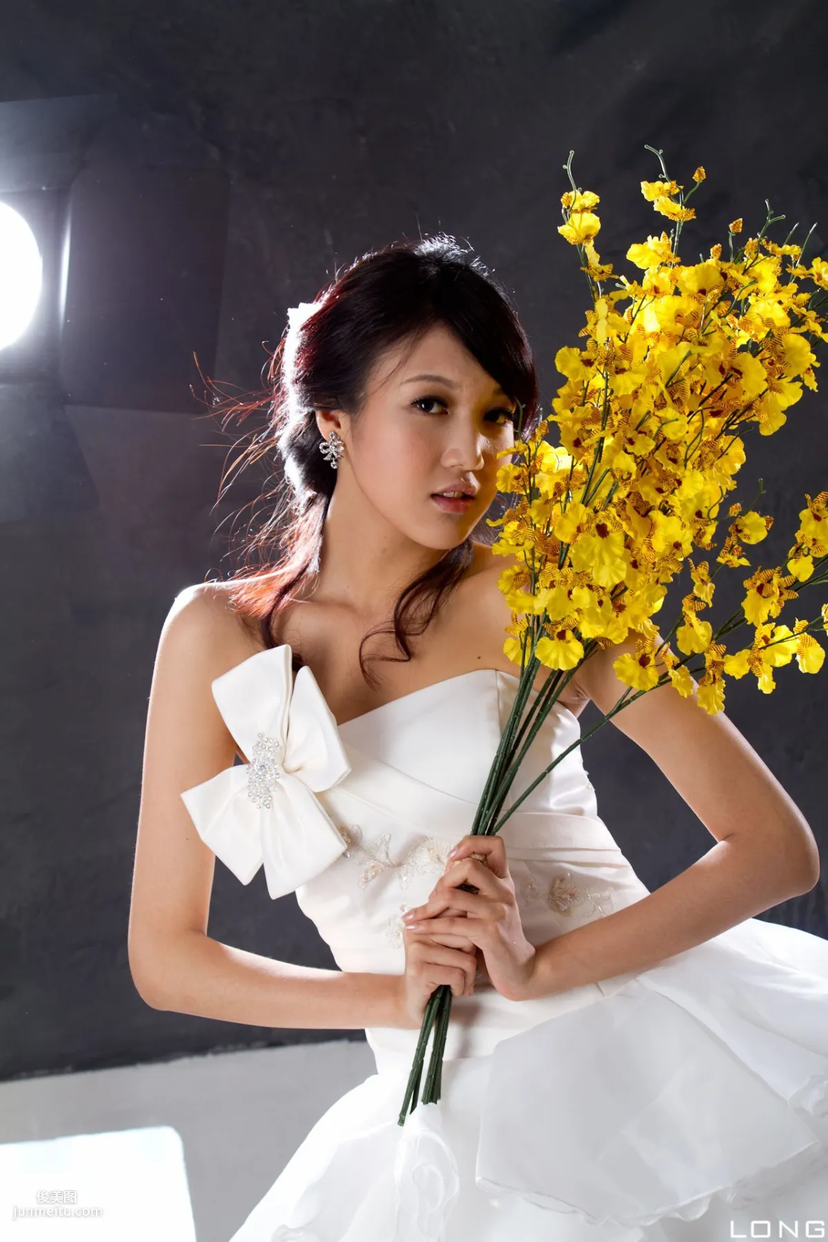 Taiwan Beauty Model Chen Weiting Jill "Wedding Dress White" Photo Set photo 9